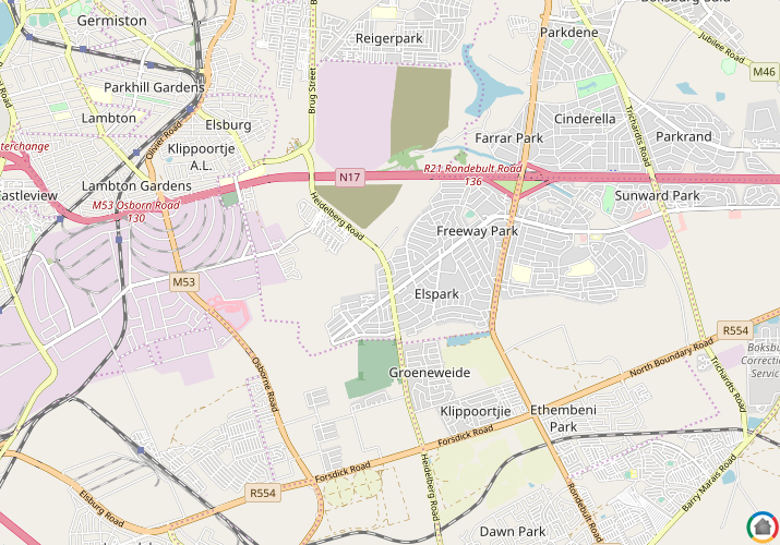 Map location of Elspark